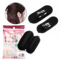 2 Pcs Perfect Style Hair Clip Puff Bun French Puff Princess Style Band Clip In Hair. 