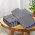 Magic Glass Wiping Rags Multifunction Microfiber Thin Windows Mirror Cleaning Cloths Home Car Washing Towel Kitchen Bathroom Clean Tools 1Pcs. 