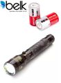 Single White LED HEAVY DUTY TORCH Powerful LED Flashlight Lamp (2 x C TYPE BATTERIES INCLUDED). 