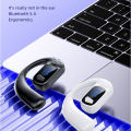 【COD+Ready Stock + FREE Shipping 】 T30 Pro Wireless Earphones 180° Rotation Adjustable Left Right Ear Active Noise Cancellation Bluetooth Earbuds Waterproof Sport Headphones LED Display Single Headset With mic. 