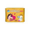 Embrace Sensitives Ultra Thin Sanitary Pads Long 9 Pads. 