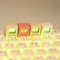 Macintosh Keycaps Magnetic Custom classic retro apple Translucent Mechanical Keyboard Keycaps. 