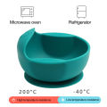 Non-spill Baby Suction Bowl Securely Sticks to Table Bpa-free Silicone Dish for Toddlers Easy to Clean Anti-slip Ideal for Southeast Asian Parents. 