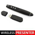 Wireless Presenter with Laser Pointer (With Pouch) - Slide Changer - for Teaching/Ppt - PP1RFMS1. 