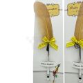 PACK OF 2 NIKKAH PEN - GOLDEN FUR NIKKAH PEN. 