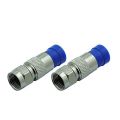 50PCS RG6 Compression Connectors Coaxial Cable Connector Tool. 
