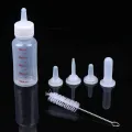 Pet Nursing Bottle Kits Replacement Nipple Cat Feeding Bottle for Newborn Kittens, Puppies, Rabbits, Small Animals. 
