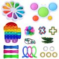 Dimple Fidjet Toys Pack Stress Reliever Fidget Toys Set Bubble Sensory Pack For Kids Adults S Figetget Pack Figit Toys. 