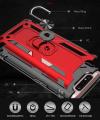 Shockproof Armor Case For Samsung Galaxy A80 Phone Case Car Ring Stand Bumper Silicone Back Cover. 