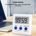 Electronic Kitchen Timer LCD Display Large Screen Electronic Timer Positive Negative Baking Timer Reminder Timing Big Loud Alarm. 