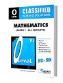 GCE O Level Classified Mathematics Paper 1 (2023). 
