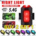 【BUY 2 GET 1 Upgrade Magnetic 7 Color Motorcycle Charging flash lamp airplane lights strobe lights pilot lights modified universal strobe car locomotive. 