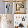 WOODEN COAT HOOK, WOODEN WALL HOOK, MINIMALIST WALL STORAGE, HOOK FOR CLOTHES, COAT RACK, CLOTH HANGING HOOKS.. 