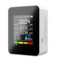 5 In1 CO2 Meter Digital Temperature Humidity Tester Carbon Dioxide-B. 