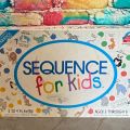 Numbers Math Learning Sequence Board Game with Playing Cardss and Chips for Kids. 
