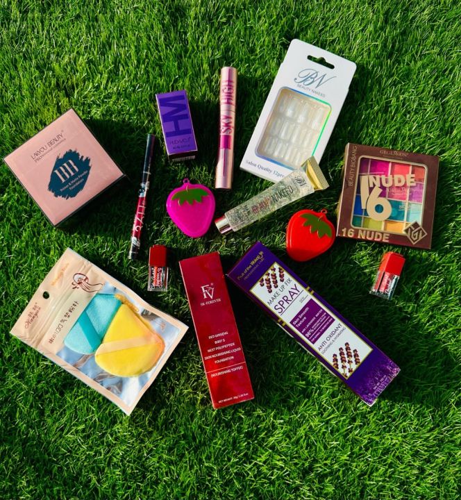 🛍️✨ FV DEAL – 14 in 1 Full Makeup Combo Set | Premium Beauty Essentials Kit ✨