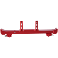 For 1/12 MN128 Shepherd Remote Control Car Replacement Parts Accessories 6061 Aluminum Upgrade Rear Bumper Bumper Guard Red. 