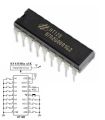 HT12E remote control encoder IC. 