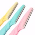 Stainless Steel Tinkle Eye Brow Razor for Women - Pack of 3 Multicolour. 