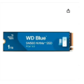 Western Digital 1TB WD Blue SN580 NVMe Internal Solid State Drive SSD - Gen4 x4 PCIe 16Gb/s, M.2 2280, Up to 4,150 MB/s - WDS100T3B0E. 