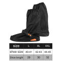 PROBIKER - Waterproof Rain Shoe Cover for Motorcycle Cycling Bike Reusable Boot Overshoes Boots Shoes Protector Covers Thick Sole. 