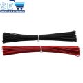 100/800PCS 9mm 26 AWG Insulated Jumper Wires Tin-Plated Red 50 & Black 50 for Bread Board & LED Chips. 