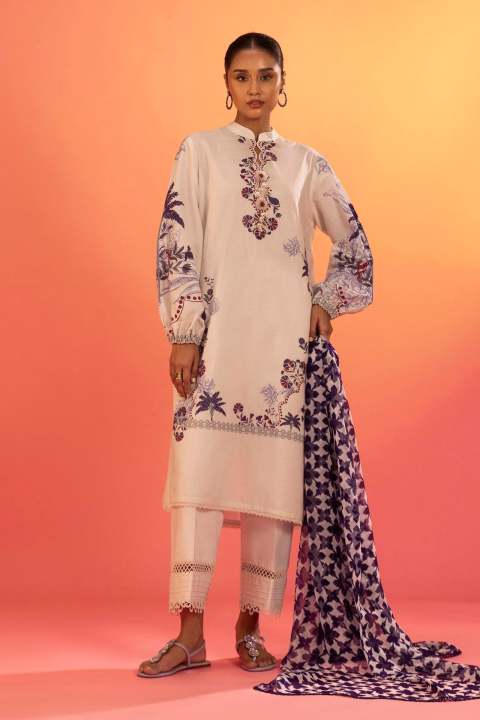 Sana Safinaz - Unstitched Lawn 2 Piece Suit Dress for girls