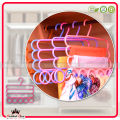 Multi-Purpose 3 Layers 5 Holes Anti Slip Hanger, 5 Layer Anti Slip Clothes Tie Scarf Towels Storage Organizer - Multi-Functional 3 Layer Clothes & 5 Hole Scarf Hanger For Personal Use. 