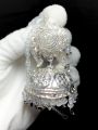 Antique jhumka earnings pure silver ( pure chandi ). 