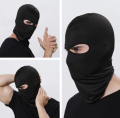 Full Face Fleece Mask - Sun, Cold Wind, Dust Protection - Snow Head Gear for Construction, Working, Motorcycle, Snowmobile, Snowboard & Skiing Fits Under Helmets, Pack of 1 Face Ski Mask Balaclava Full Face Black Mask for Women & Men. 
