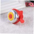 Sunflower-Shaped Bicycle Bell Plastic Bicycle Bell Cycling Ringing Bell  Available in random Colors for Kids with Clear Ring Tone and Easy Installation cycle accessories. 