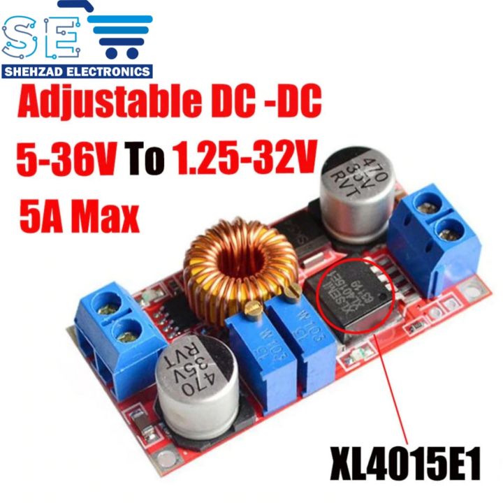 XL4015 5A DC to DC CC CV Lithium Battery Step down Charging Board Converter Module