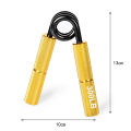 Hand Strength Exerciser 200LB Resistance Injury Recovery Metal Hand Grip Strengthener. 
