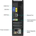 Optiplex 3010 Gaming Desktop Computer Core i5 3470 8GB Ram Ddr3 500GB HDD 3.2 Ghz. 