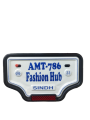 Custamzied Number plate  Bike Car Motorcycle  parts with name sindh number pl  punjab number pla KPK numr plate. 