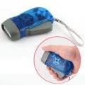 Home Camping Lamp Hand Pressing Torch Light Dynamo Crank Flashlight. 