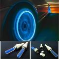 Cycle Bike Car Tyre Valve Cap Motion Running Sensor Activated Wheel Spokes Led Light - 2 Pcs. 