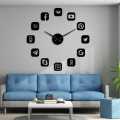 home decor symbol  wooden wall clock INSTG FB  YT  TT @  home decore wall decore for all type of rooms. 