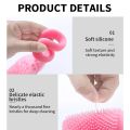 Silicone High quality Scrubber Belt for Men and Women Silicone Body Strap Bath Shower Scrubber loofah Back Scrubber exfoliating Back Scrubber Bath Scrubber for Body Shower Towel Double Sided Bath Brush - Multicolor. 