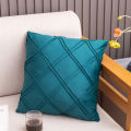 Double plate velvet cushion covers for home decore. 