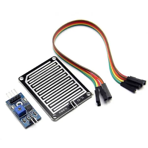 Rain sensor Rain drop sensor Rain Detection Sensor Raindrops module ...