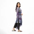 Maahru - Unstitched fabric for women - 2 Piece - Shirt & Dupatta - Spotted Twighlight. 