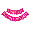 Happy Birthday Banner in All Colors for Birthday Party, Birthday Boys Birthday Girls Decoration, Baby Shower, Baba 1st Birth Day Party Decor, Party Supplies, Birthday Decoration HBD Banner. 