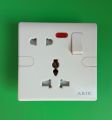 20A Multi Function Light Plug Socket With + 16A Universal Socket Power Outlet 1gang 1way Switch + Power Indicator Light With 2 Screws, 250V, Electrical Switches And Sockets, Electric Wall Mounted Socket For Multi Purpose Use, Powerpoints. 