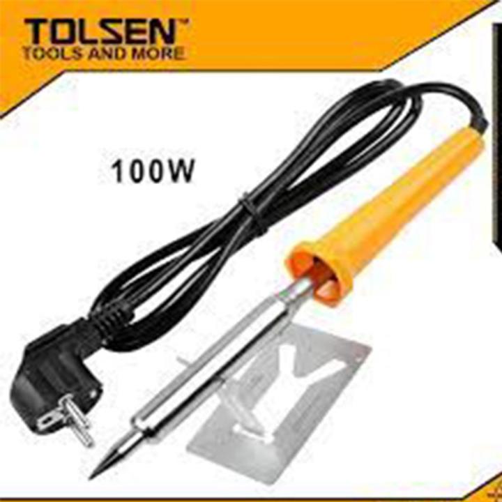 Tolsen Industrial Soldering Iron (100W) with Tip Holder Plate Model No 38064