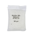 50 GRAM 10 Silica Desiccant CLOTH BAG WHITE BEADS FOR MOISTURE CONTROL. 