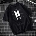 Stylish BTS Signatures  printed round neck half sleeves T shirt For Girls/Women. 