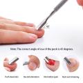 Cuticle Nipper Laputa Cuticle Cutter Tools and Remover with pc kit Cuticle Pusher for Dead Skin - Durable Manicure Tools and Cuticle Nail Clippers sat- Stainless Steel. 