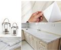 Marble wallpaper sheet, Self-Adhesive, Peel & Stick Wall Stickers, Roll Kitchen, Peel & Stick Wall Stickers,Thick Wallpaper, Marble Pattern Water-Resistant, Moisture proof Removable, Premium Roll Marble Wallpaper 60cm x 200cm.. 