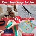 double sided non woven rivil civil tape for cloth 80 yard . Adhesive Fusing Hem Tape 1 Roll Pack, Non-woven Fabric Buckram Interfacing Interlining Fusible sewing Accessory (White) by Fuody store. 
